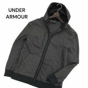 UNDER ARMOUR アンダーアーマー 通年 cold gear ダブルジップ ストレッチ★ フーディー パーカー Sz.L　メンズ　C4T02771_3#O