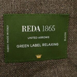 美品★ GREEN LABEL RELAXING ユナイテッドアローズ 春夏 イタリア製 REDA生地★ テーラード ジャケット Sz.44 メンズ C4T02961_3#Mの画像7