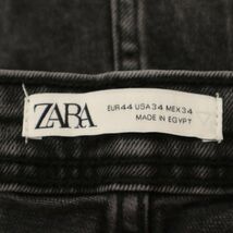 ZARA ザラ マン 通年 ペイント＆USED加工★ ストレッチ テーパード デニム パンツ ジーンズ Sz.34　メンズ　C4B01605_4#R_画像8