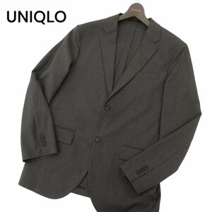 UNIQLO ユニクロ 通年 感動ジャケット★ ウルトラライト SLIM FIT 2B テーラード ジャケット Sz.L　メンズ グレー　C4T02997_4#O