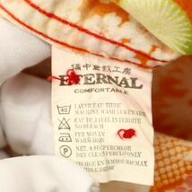 ETERNAL 備中倉敷工房 倉 エターナル 通年 長袖 【和柄★総柄】 ボタンダウン シャツ Sz.S　メンズ 日本製　C4T02951_3#C_画像7