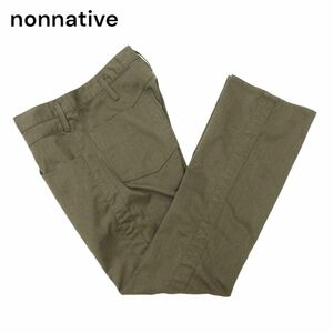 nonnative ノンネイティブ 通年 スラックス トラウザー パンツ Sz.0　メンズ 日本製 　C4B01567_3#R