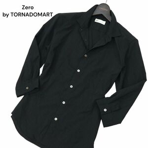 20ss Zero by TORNADOMART トルネードマート 春夏 7分袖 ストレッチ ドットサッカー★ シャツ Sz.L　メンズ 日本製　C4T03046_4#A