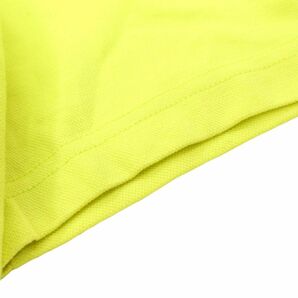 Munsingwear マンシングウェア 春夏 半袖 ロゴ刺繍★ ポロシャツ Sz.L メンズ ゴルフ 黄色 C4T03056_4#Dの画像4