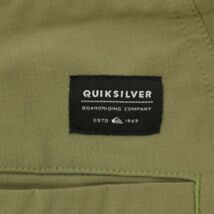 QUICKSILVER クイックシルバー 春夏 ストレッチ★ クライミング クロップド丈 テーパード パンツ Sz.M　メンズ　C4B01712_4#P_画像9