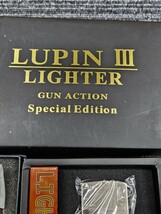 ルパン三世 ジッポ ZIPPO GUN ACTION Special EDITIONと五右衛門ジッポライターシガーケースセット_画像3