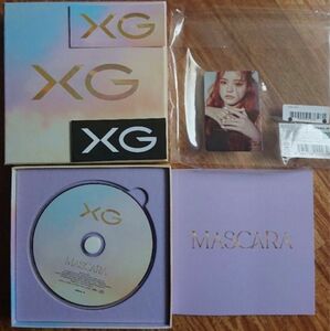 【未使用品】XG MASCARA CD トレカ JURIA 開封済　 アルバム