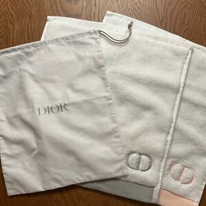 Dior ノベルティ 巾着　タオル