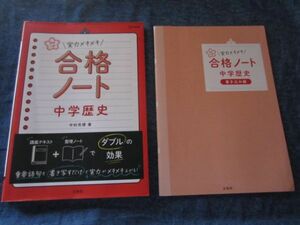 高校入試　実力メキメキ　合格ノート　中学歴史