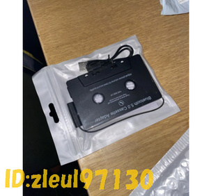 Wd1596: cassette Bluetooth 5.0 adaptor converter car tape audio automobile stereo adaptor Mike universal music 