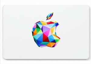 Apple Gift Card アップルギフトカード 120円分 【コード通知】
