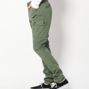 AVIREX プレーンカーゴパンツ PLAIN CARGO PANT スキニー Mの画像2