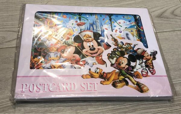 東京ディズニーランド　ポストカードセット　新品未開封