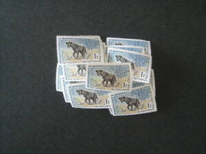 モーリタニア切手　動物　15枚　未使用