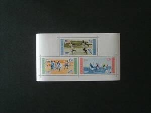 ドミニカ切手 　オリンピック　シート　　未使用