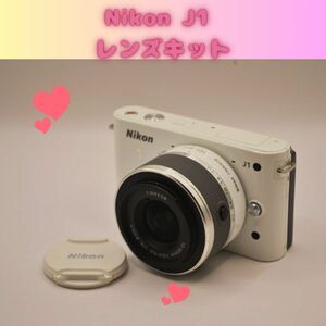 デビューセット　Nikon J1 軽量　ニコン　レンズキット　美品　可愛い　軽い　持ち歩きやすい　