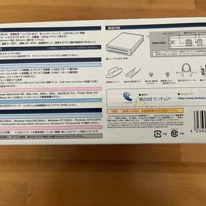 【未開封品/古い商品の為ジャンク扱い】CENTURY センチュリー CAA35U2 シンプルボックス 3.5インチ SATA HDD ケースの画像3