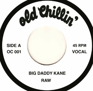 ★新品即決★Big Daddy Kane激レア7インチ「Raw」未発表インスト付き再発300枚限定