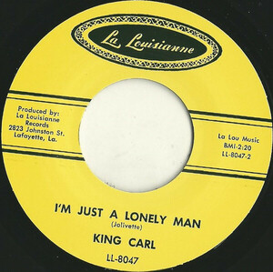 ★新品即決★50's-60'sリプロ再発盤 King Carl /Lil Bob [La Louisianne]