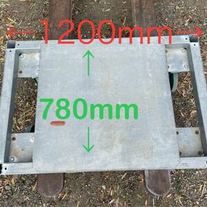 ★千葉★東関道酒々井インター15分★引取り可能★全国発送可能★平床台車 単管パイプ １トン台車 耐荷1000kgの画像9