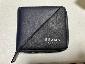 BEAMS HEART 二つ折り財布