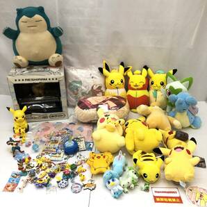 ポケットモンスター グッズ＆ぬいぐるみまとめ レシラム フィギュア ピカチュウ パモ ラプラス ニャオハ カビゴン ポケモンの画像1