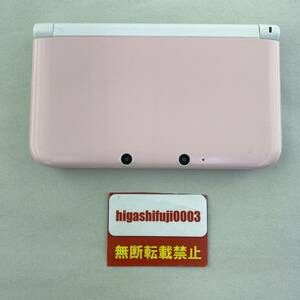 【1円スタート】Nintendo 3DSLL 本体のみ ピンク×ホワイト SPR-001 ゲームハード 携帯ゲーム機