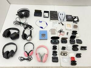 大量 30点以上　【ジャンク】 ワイヤレスイヤホン ヘッドホン 等 まとめ　SONY/HYPERX/G933S/soundcoreQ20i/GLIDIC/Jabra 等