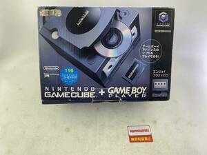 [1 jpy ~] Nintendo Game Cube + Game Boy player dark red .i plus pack black used GAMECUBE GAMEBOY PLAYER