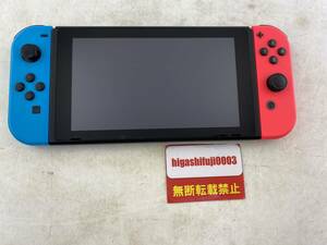 【1円スタート】任天堂Switch 従来型 ネオンレッド ネオンブルー HAC-001 Nintendoスイッチ ゲームハード