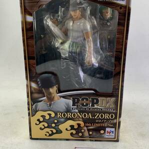 メガハウス P.O.P DX Portrait.Of.Pirates DELUXE ワンピース ロロノア・ゾロ 10th LIMITED Ver. 中古 POP ONE PIECE 尾田栄一郎の画像1