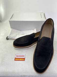 CARVENkaruven Loafer 51.9080SC55 [ size :43] used cow leather n back made in Portugal Portugal made 