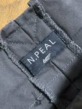 美品☆[N.PEAL 007] 'NO TIME TO DIE' Combat Trousers コンバットパンツ M グレー NPG107715JB ノー・タイム・トゥ・ダイ エヌ・ピール_画像4