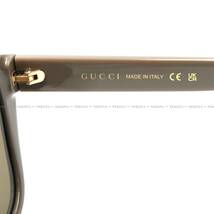 GUCCI　GG1345S 006　サングラス グレー ブラウンレンズ　グッチ_画像9