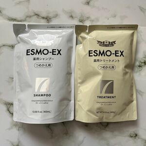 ドクターシーラボ エスモEX 薬用シャンプー トリートメント 詰替 400ml 各1個