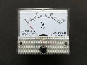 AC150V analogue voltmeter panel meter 