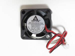 25*25*10 2 штук входит DC12V бесщеточный DC Mini охлаждающий вентилятор 