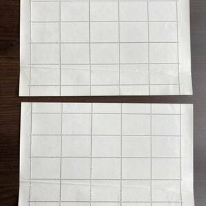 未使用切手シート 62円切手セット 額面2480円の画像2