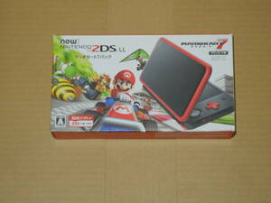  new goods unopened New Nintendo 2DS LL Mario Cart 7 pack extra great number ( protection seat * protection case etc. )