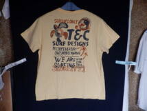 Ｔ ＆ Ｃ　ＳＵＲＦ　ＤＥＳＩＧＮＳ　　　Ｔシャツ　　　文字とイラスト　　　Ｌサイズ_画像5