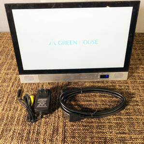 ★2019年製★ 中古★GREEN HOUSE 14TV1PBD ポータブルブルーレイディスクプレーヤー 14型 グリーンハウス ジャンク扱い 【14TV1PBD】D9TSの画像1