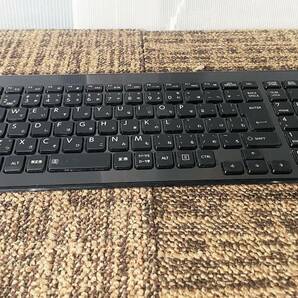 ◎★ 中古★TOSHIBA/東芝 ワイヤレスキーボード PC用キーボード 入力装置 ブラック【KG-1177】DAT2の画像3