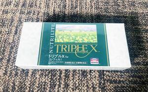 ◎★新品未開封★Amway/アムウェイ　TRIPLE X（トリブルX）レフィル NUTRILITE　健康食品/ビタミン剤　3種類各124粒【Amway/健康食品】D9XM