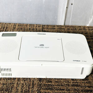 ◎★未使用に近い★TOSHIBA 東芝CDラジオ CUTEBEAT TY-CR20(W) 白【TY-CR20】D8CCの画像8