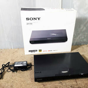 ◎★ 中古★SONY/ソニー リージョンフリー ブルーレイ/DVDプレーヤー ブラック 元箱付き 一部難あり【UBP-X700】D79Oの画像1