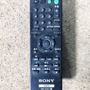 ◎★2021年製★ 中古★SONY/ソニー DVDプレーヤー コンパクトタイプ ブラック リモコン2個付属 映像機器【DVP-SR20】DABCの画像9