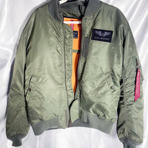 ◎★ 中古★ALPHA INDUSTRIES/アルファ 1959 ビンテージフライトジャケット MA-1 USA XLサイズ【ブランド/ジャケット】DAM5の画像1