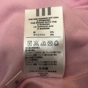 アディダス Tシャツ 半袖 XS トレーニング ウェア ピンクの画像4