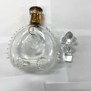 A0018 食器 LOUIS XIII Remy Martin GRANDE CHAMPAGNE COGNACルイ13世 空瓶 ジャンク品 中古 訳ありの画像2