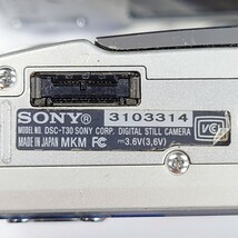 I851 デジタルカメラ まとめ SONY Cyber-shot DSC-W830 3.3-6.3/4.5-36 DSC-T30 3.5-4.3/6.33-19.0 ソニー サイバーショット 中古 ジャンク_画像10